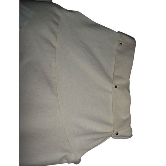 Joanie W Blouse Vintage 90's Western Fringe Studded Conche Aztec Cowgirl Boho L - Picture 7 of 10